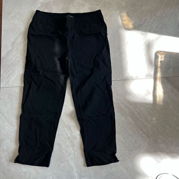 Zac & Rachel Pants - Zac & Rachel Black Above the Ankle Pants Size 14